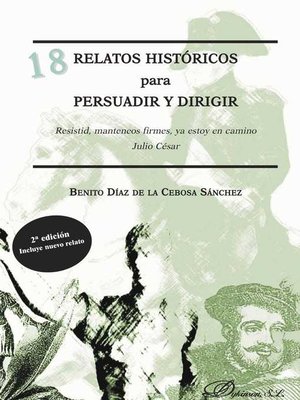 cover image of 18 relatos históricos para persuadir y dirigir